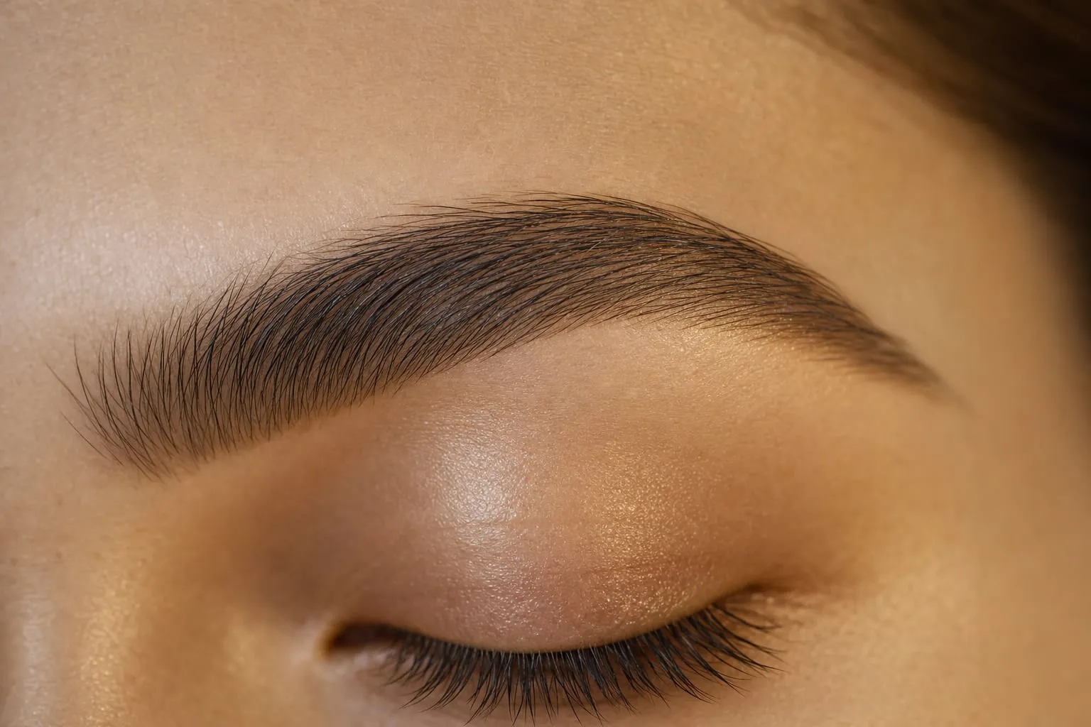 Eyebrow shaping by waxing compared with threading
