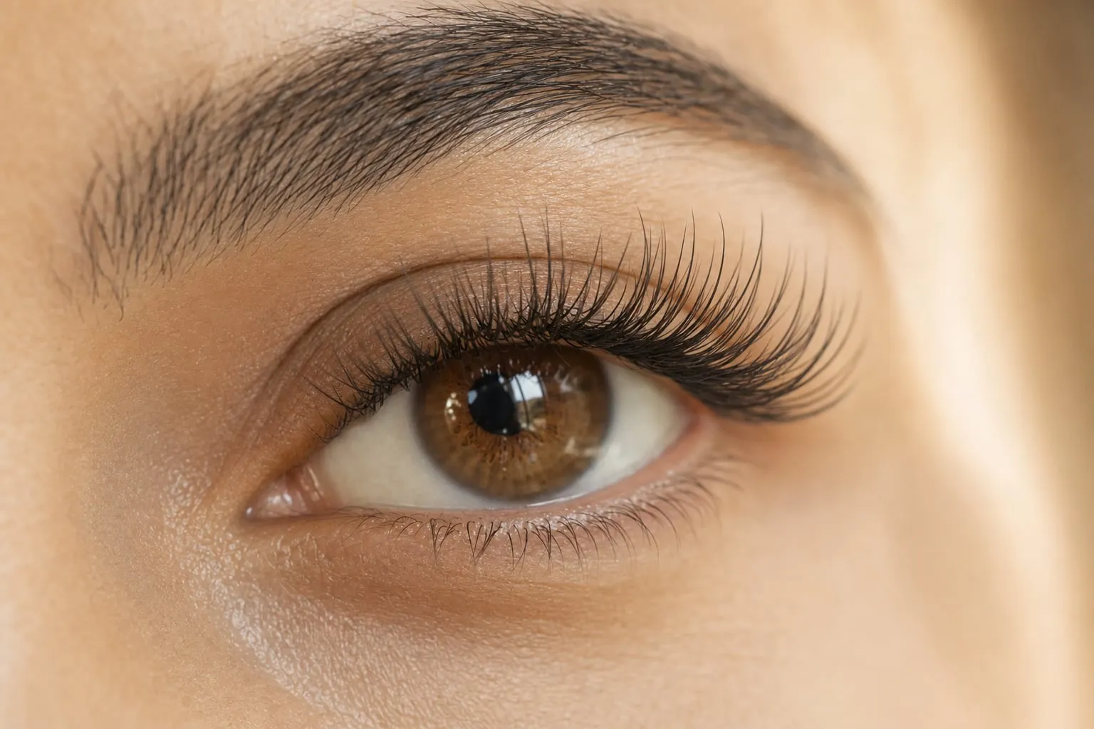 Six eyelash extension styling maps — natural, cat eye, doll, squirrel, wispy and fox — drawn over different eye shapes